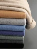 Yoyoselect  Luxury Men Cashmere Sweater Autumn Winter Quality Turtleneck Smart Casual Pullover 100% Cashmere Knitwear Soft Tops 3
