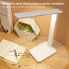 1Pcs Folding Led Desk Lamp Bedroom Table Lamp Reading USB Touch Dimmable Eye Protection Student Reading USB Charge Night Light 2