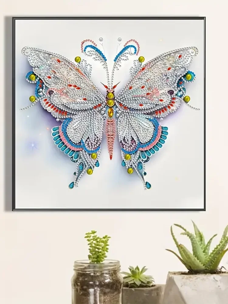 Description Picture 3 of itemDIY Special Shaped Drill Diamond Painting Butterfly Crystal Embroidery Mosaic Cross Stitch Kits Home Decor Hand Made