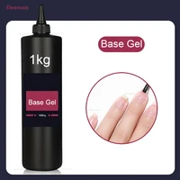 Eleanuos Wholesale 1kg No Wipe Top Coat Super Quality Soak Off UV LED Rubber Base Refill Matte Top Professional Nail Salon Use 2
