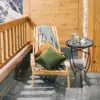 Outdoor Side Table, Round End Table, Patio Accent Table Indoor Plant Stand for Living Room 1