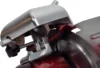 Premium 320W Electric Meat Slicer 10-Inch in Red with Non-sticky Teflon Blade, Frozen Meat/Deli Meat/Cheese/Food Sli 4