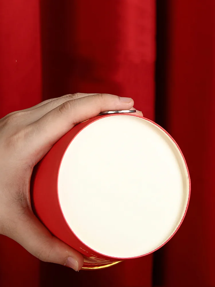 40pcs Disposable Paper Bowl Chinese Wedding Tableware Thicker Leakproof Salad Bowl Wedding Supplies