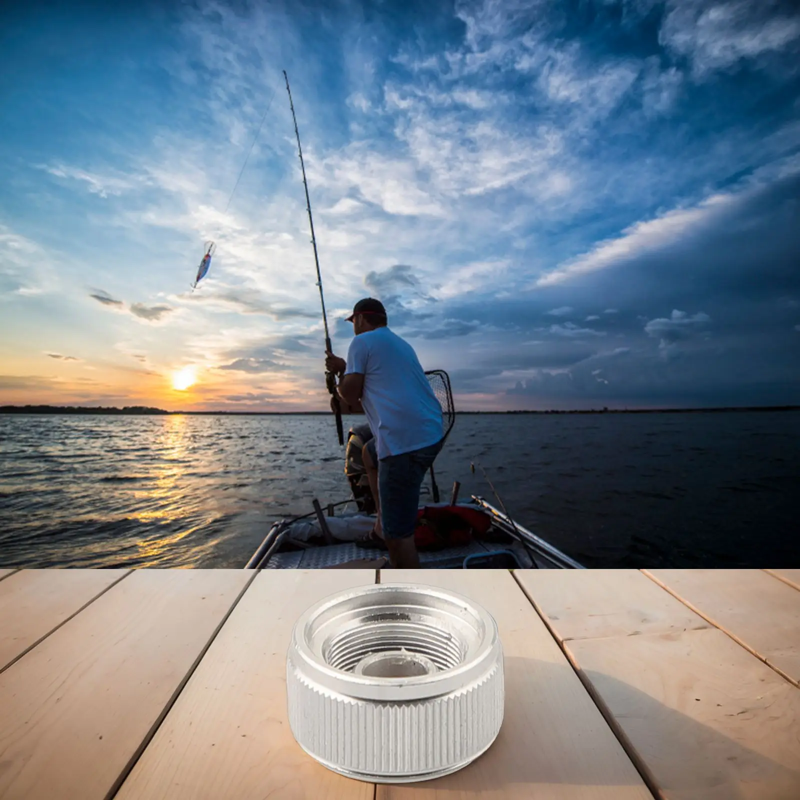 1PC Angeln Reel Metall Mutter Brems Knopf für DAIWA pr100 pr100L DIY angeln Spinner Rad Refit Trimmer Mutter Reparatur zubehör – Detail 26