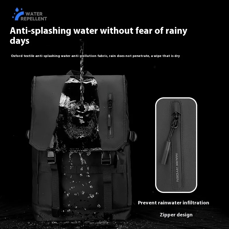 Water Repellent Travel Backpack Laptop Bag