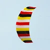 free shipping dual Line Stunt flying power Kite rainbow large soft kites for adults serf steering wheel windsurfing kevlar line 3