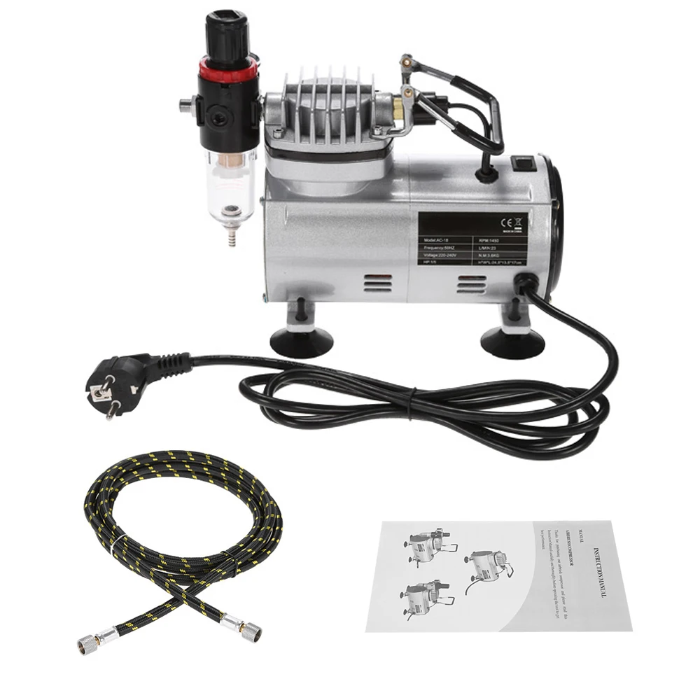 AC-18 Professional Air Compressor Set Electric Spray Gun Hobby