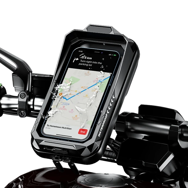 Support De Téléphone Étanche Pour Vélo Moto Rotation À 360 ° - Temu France