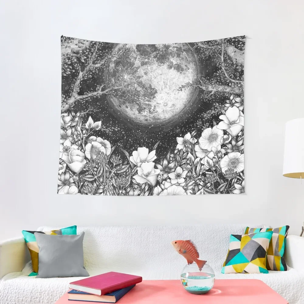 

Midnight in the Garden Tapestry Room Decorations Room Decor Aesthetic Tapestry
