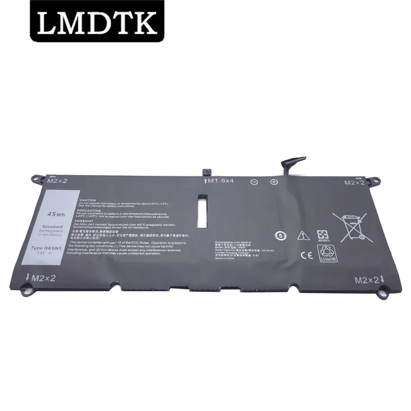 Lmdtk Nuova Batteria Per Laptop Hk6N5 Per Dell Inspiron 13-5390 Xps 13 9370 9380 P82G Dxgh8 7.6V 45Wh