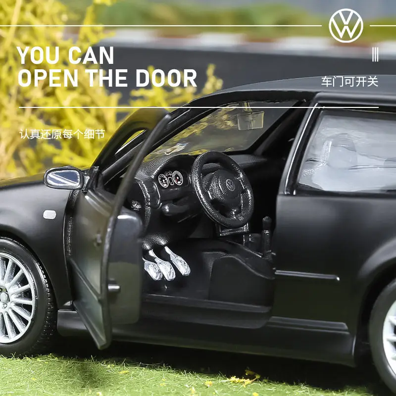 Maisto 1:24フォルクスワーゲンvwゴルフr32合金車モデル,車の
