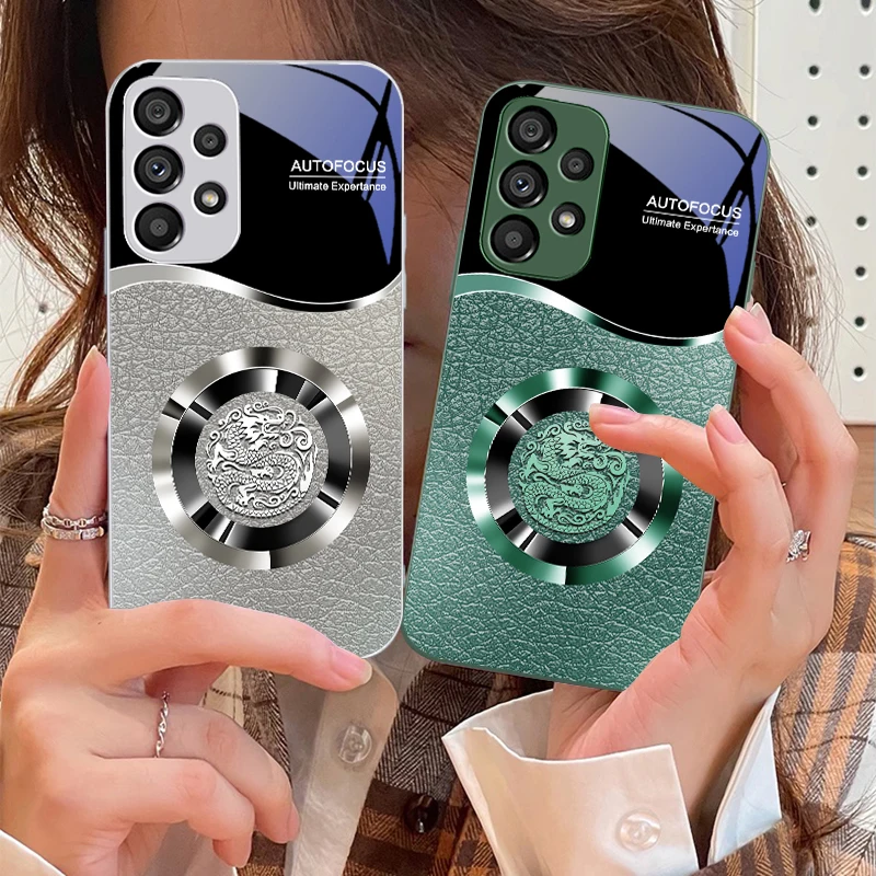 Lucky Ring Tempered Glass Phone Case
