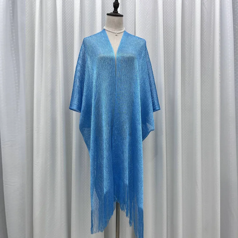 MUHUIZI Summer Cover Ups Bohemian Kimono Beach Outfits For Women Trajes De Baño 2023 Mujer Long Shirt Dresses Saida De Praia