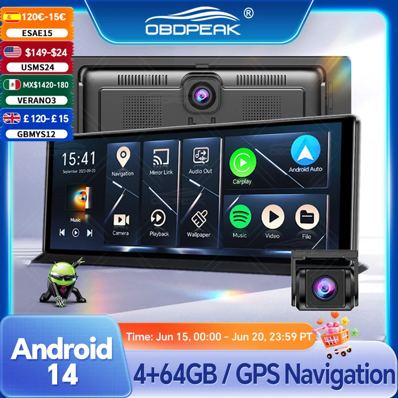Android Rearview Dash Cam 1