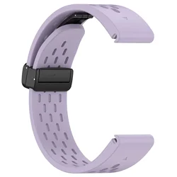Quick Fit Silicone Magnetic Watch Strap, Multiple Sizes - 26mm (Lavender)
