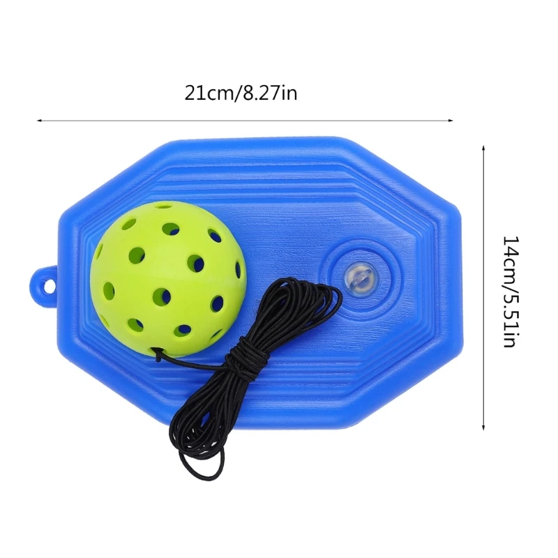 Y1UB Pickleball 트레이너 Pickleball Rebounder 초보자를위한 싱글 플레이어 Pickleball 트레이너 Pickleball 연습 운동 도구