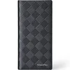 Long Wallet New product simplicity Bifold black leather Wallet Men Card pack Slim Billfold with Card Slots men short wallet 2