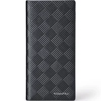 Long Wallet New product simplicity Bifold black leather Wallet Men Card pack Slim Billfold with Card Slots men short wallet 2