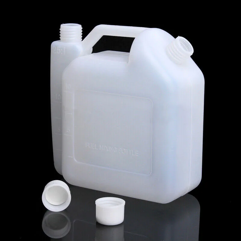 Oil Pot Petrol Fuel Mixing Bottle Tank Fuel Container 1L 50:1 25:1 Chainsaws Lawn Mowers Line Hammers Garden Power Tool Part