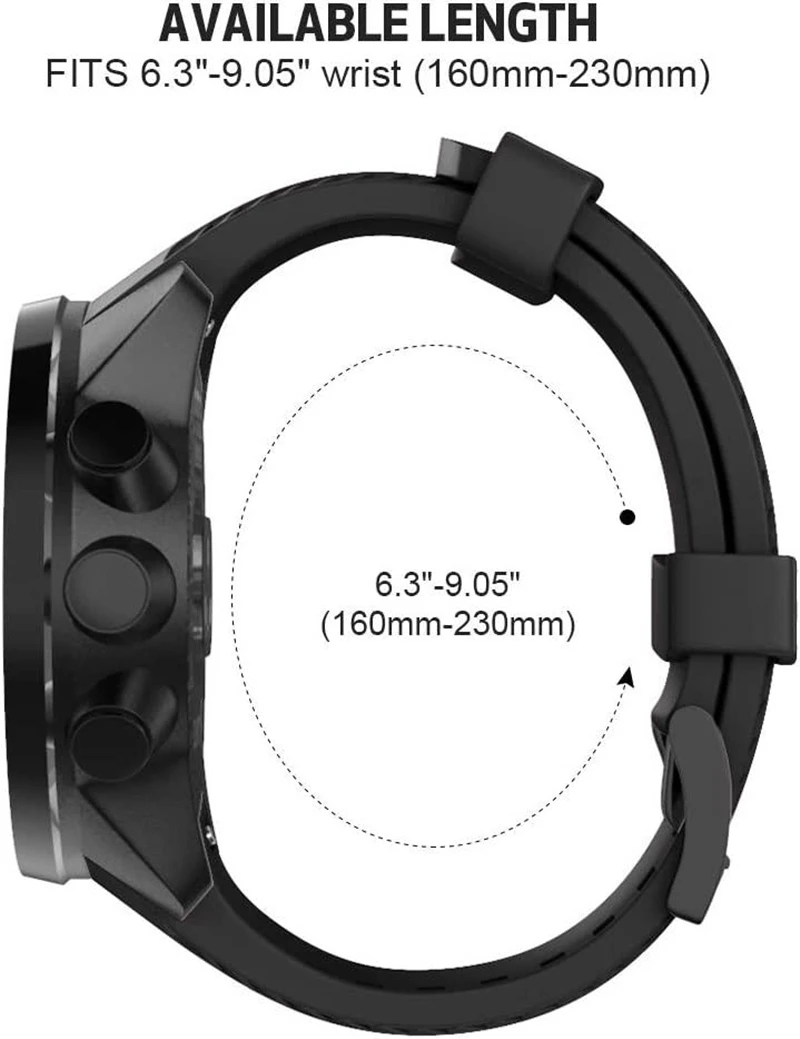 Durable Silicone Wristband Replacement