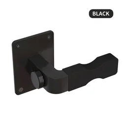 Adjustable Universal Vacuum Cleaner Wall Mount Stand with Strong-Bearing Support (Black)