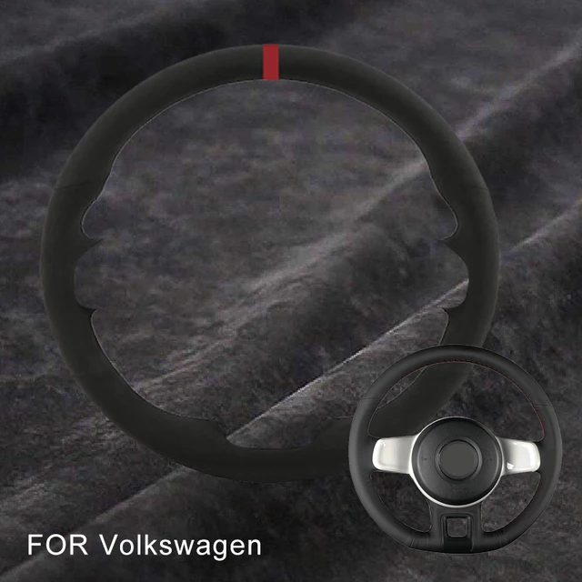 Angepasst Auto. Fahrgestellnummer Angeben Rad Abdeckung Für Volkswagen VW  Käfer 2012-2016 Bis 2013-2016 Wildleder Braid Für Lenkung rad Nicht-slip -  AliExpress