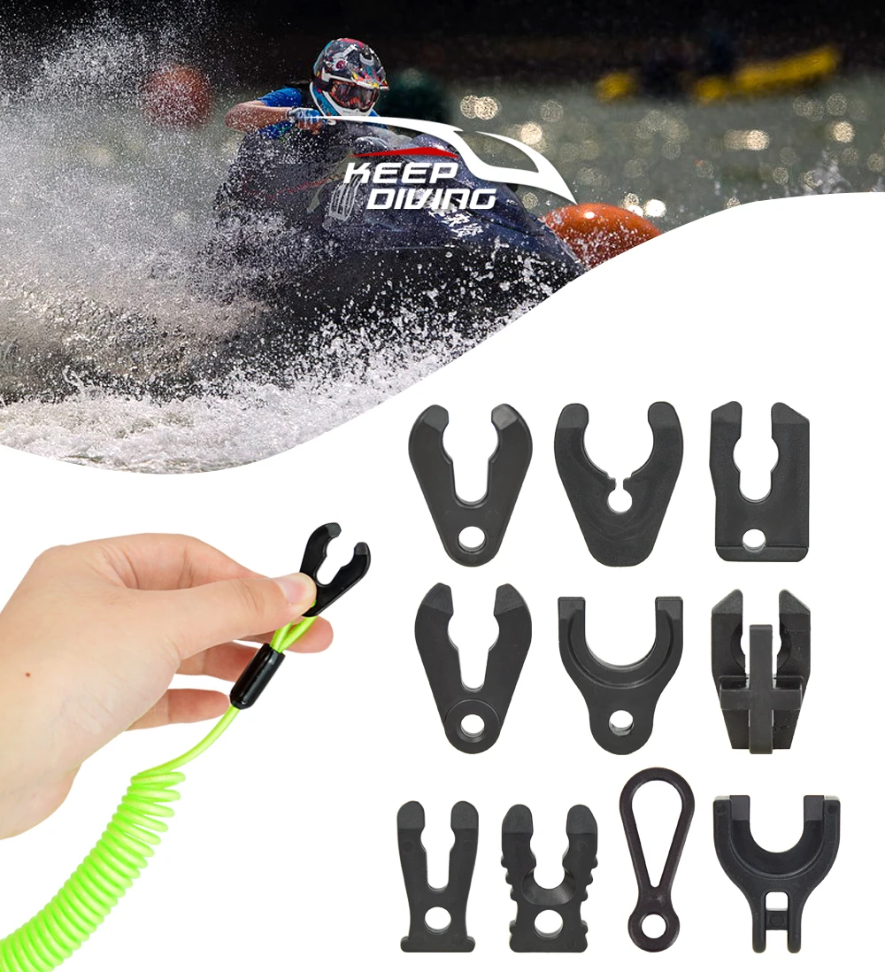 1Pcs Kill Schalter Schlüssel Mit Schlüsselring Für Außenbord Kill Schalter Lanyard Yamaha Tohatsu Suzuki Mercury Notfall Stop – Detail 1