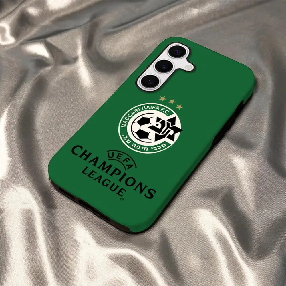 Glossy HD Hard PC Phone Case - H-HaifaS Flag & M-MaccabiES Design