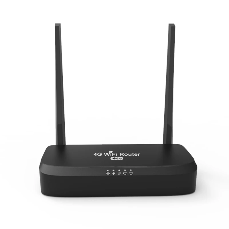Wireless Router Modem 4G With SIM Card Slot 300Mbps Antenna Network