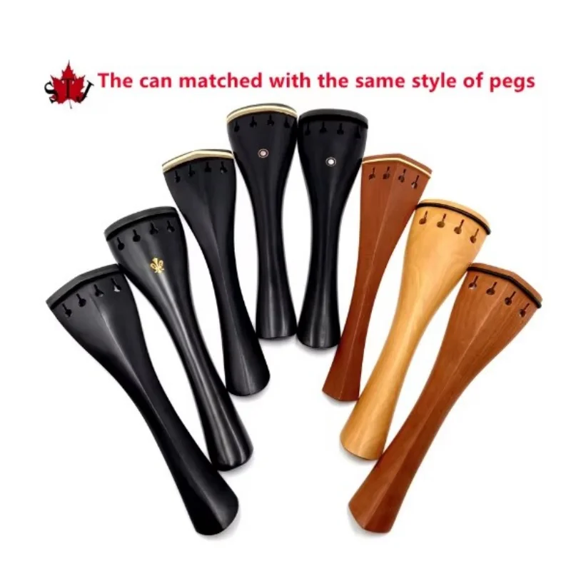 Top grade 1pcs 3/4.1/2.1/4.4/4 Hill Style Cello tailpiece, jujube wood/boxwood/ebony wood,Cello parts fittings