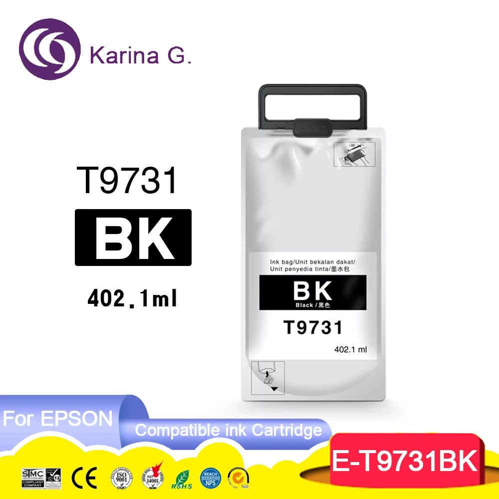 T973 T9731 T9732 T9733 T9734 Premium Compatible Color Inkjet Ink Bag Cartridge f