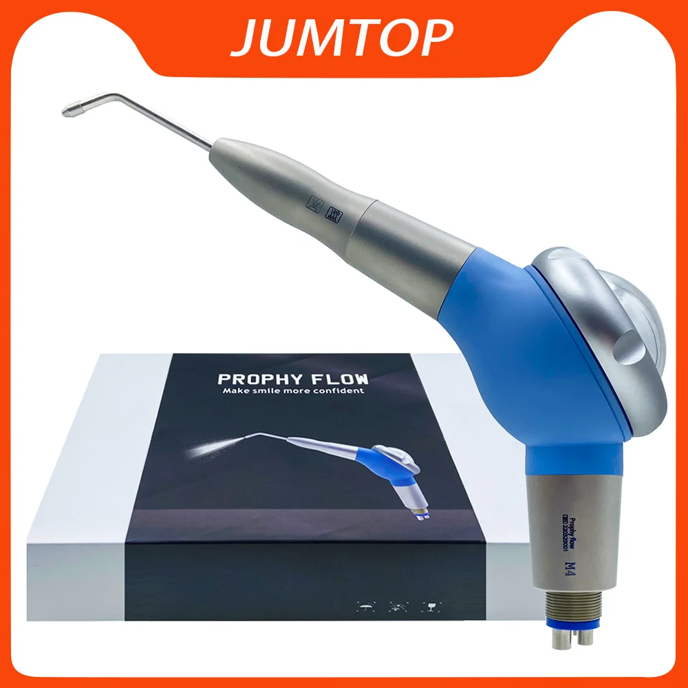Unidad de profilaxis del pulidor de aire de chorro de arena dental con sistema de pulverización de agua de 4 agujeros