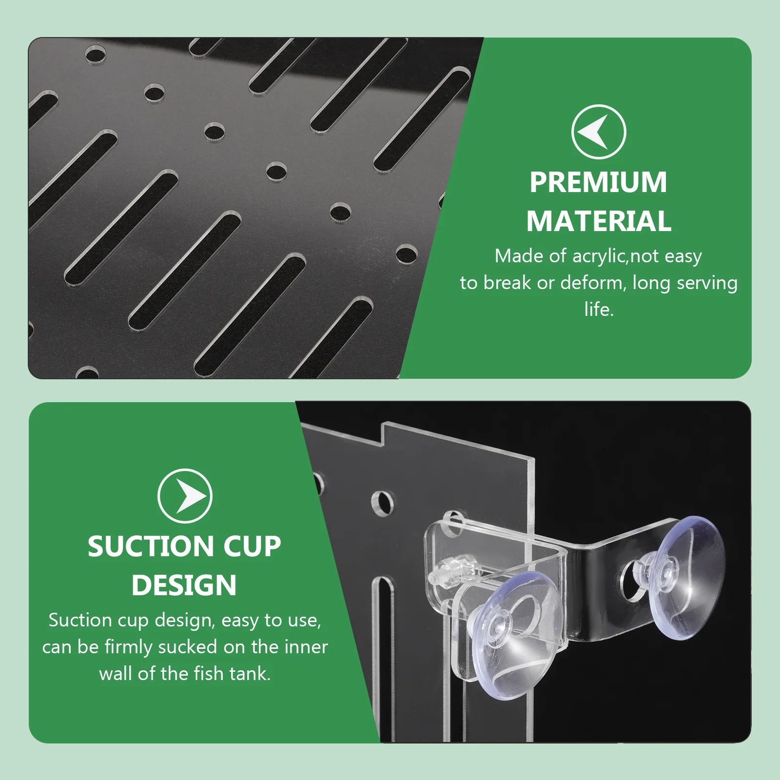 Fish Tank Isolation Plate Aquarium Acrylic Divider Board Breeding Separator Tank Parts Pet Products