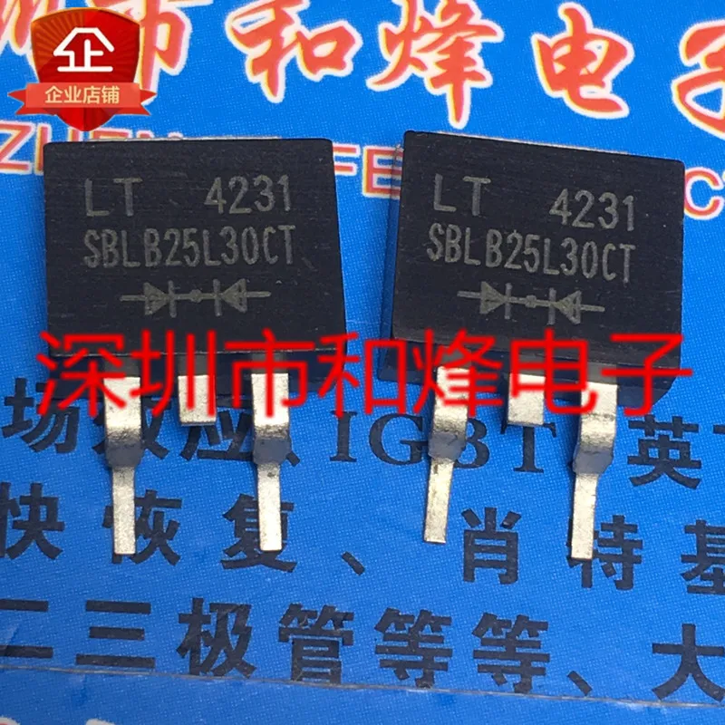 

5PCS-10PCS SBLB25L30CT TO-263 25A 30V NEW AND ORIGINAL ON STOCK
