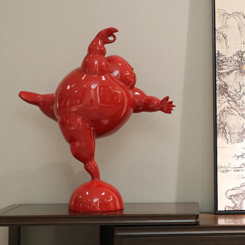 

XK Creative Soft Decoration Abstract Figure Sculpture Hotel Lobby Device Artwork Decoration Ornaments