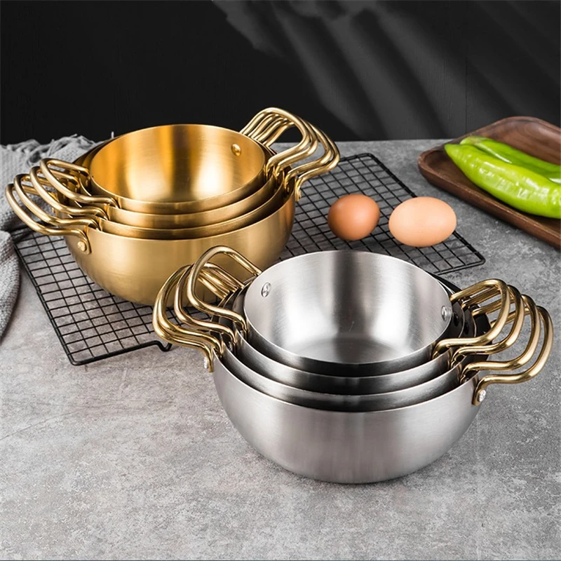 Korean Thickened Seafood Troop Pot Cooking Tools Ramen Pot Kitchen Utensils