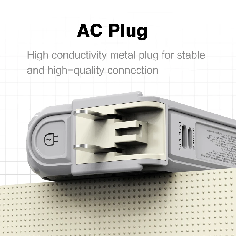 Wireless Magnetic Power Bank With Plug Cable USB C Fast Charger Portable 10000mAh External Spare Battery For iPhone 15 Samsung 6