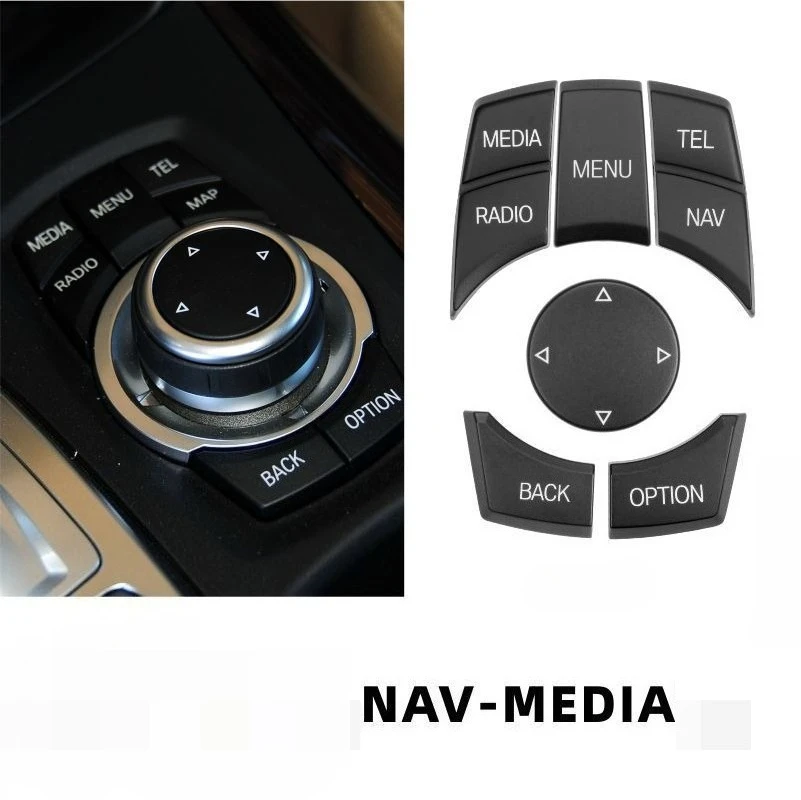 Interior Car IDrive Multimedia Button For X1 X5 X6 E-series E87 E90 E91 E92 E60 E84 E70