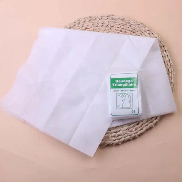 Medical-Burn Dressing Triangular Bandage Wrap Emergency Wound Care First Aid Kit Splint Lashing Head Bandage Survival Gear 4