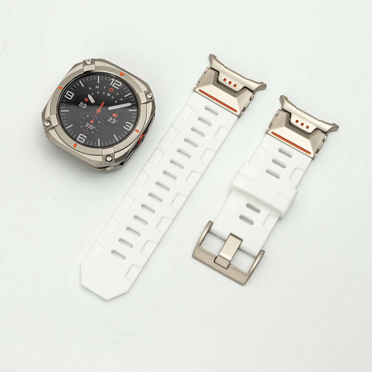 ตัวเลือกสินค้า สายซิลิโคนสุดหรูสำหรับ Samsung Galaxy Watch Ultra 2025