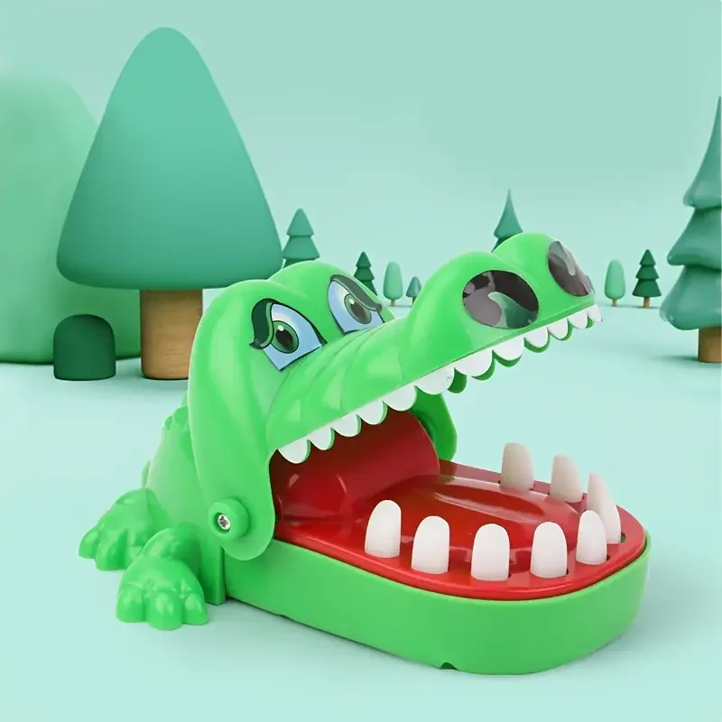 

Игрушки с крокодиловыми зубьями, игра для детей, забавные игры в дантиста с аллигатором и кусающими пальцами, для детей и детей, игра удачи, шутки