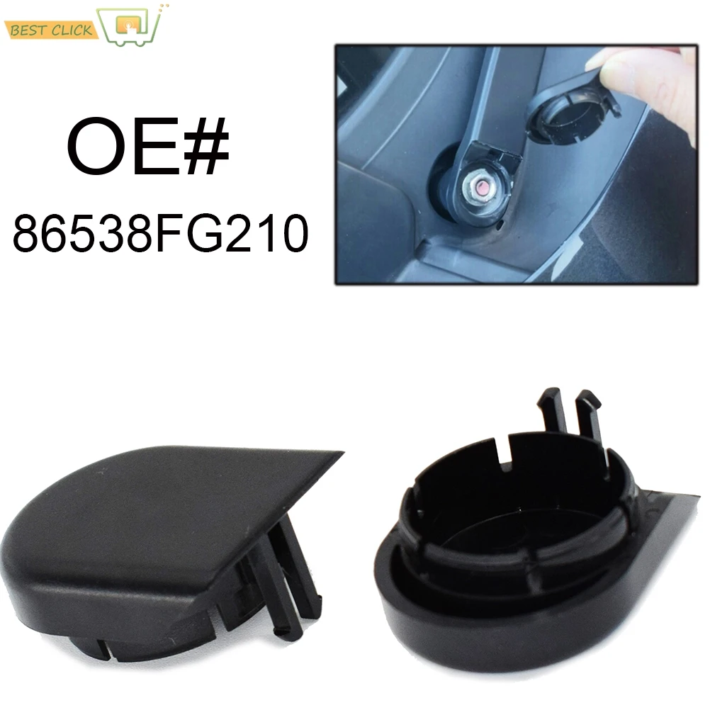 2 Teile/satz Auto Frontscheibe Wischer Arm Kopf Bolzen Mutter Abdeckung Kappe Für Mazda 6 GH 5 CX-5 CX-7 RX8 CX-9 Rostschutz kunststoff Fall