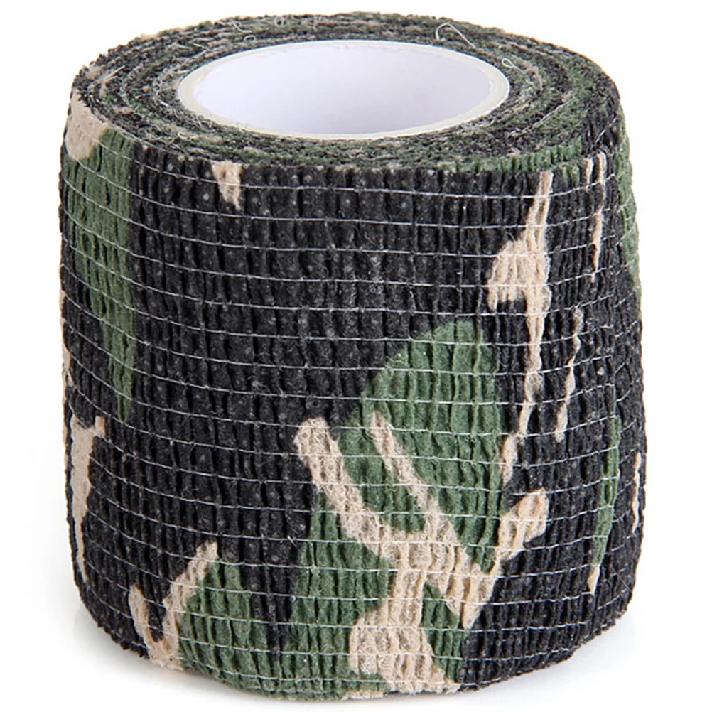 

Uning Self-adhesive Protective Camouflage Tape 5CM x 45M Multi-functional Non-woven Fabric Stealth Tape Stretch