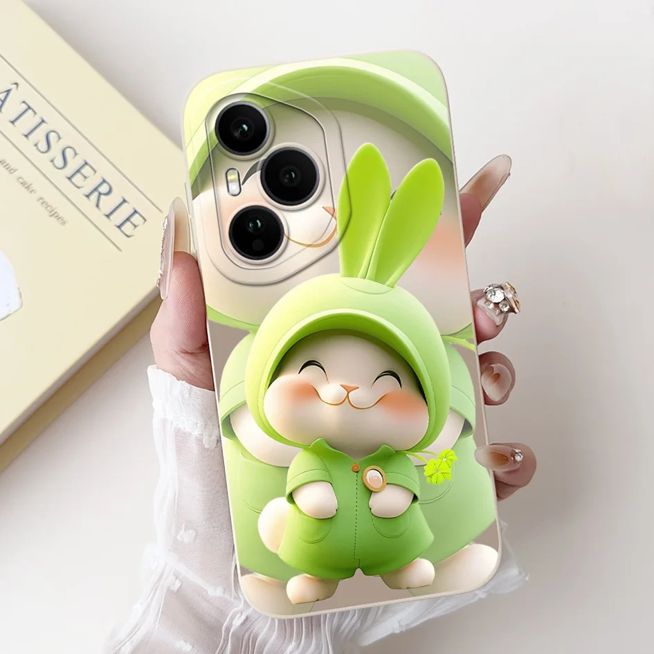 Stylish Shockproof Silicone Cartoon Phone Case - Soft and Cute Back Cover