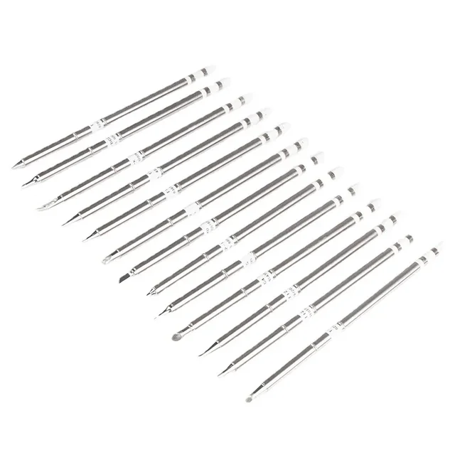 무료 배송 T12 전기 납땜 인두 팁 T12-K B2 BC2 ILS JL02 D24 KF BC3 C4 For Hakko fx951 DIY 납땜 스테이션 키트
