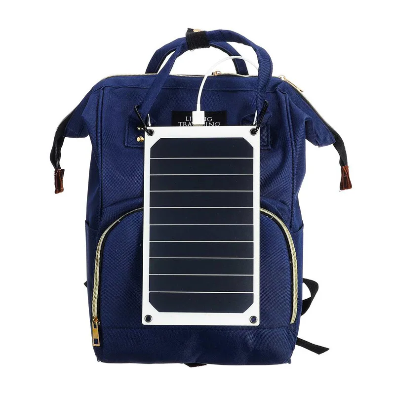 USB Solar Charger Panel 6V 10W Portable Solar Panel Output USB Outdoor Portable System for Phone Charger