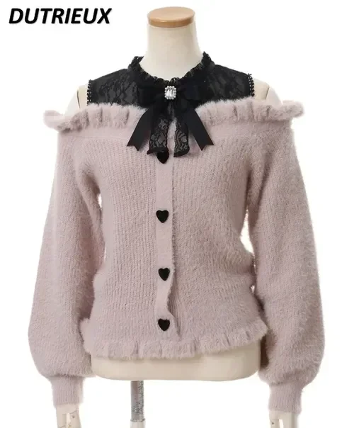 sueter-de-manga-comprida-feminino-fora-do-ombro-roupa-de-inverno-sweet-lolita-pulover-de-estudante-malhas-cintura-laco-fino-elegante