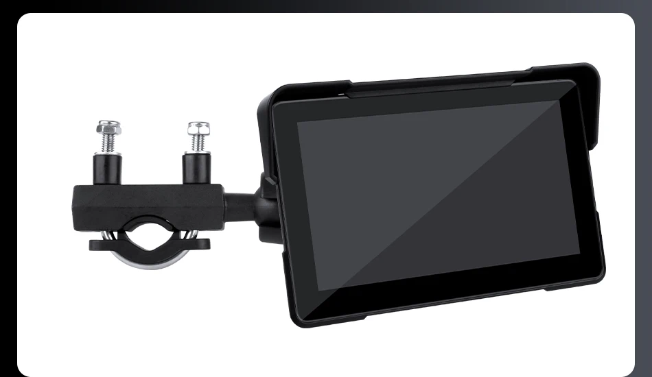 Srnubi Tragbarer Universal-Motorrad-CarPlay-Bildschirm, kabelloses CarPlay, Android Auto, 7-Zoll-IPS-Touchscreen, IP67, wasserdicht, 2K-DVR – Detail 23