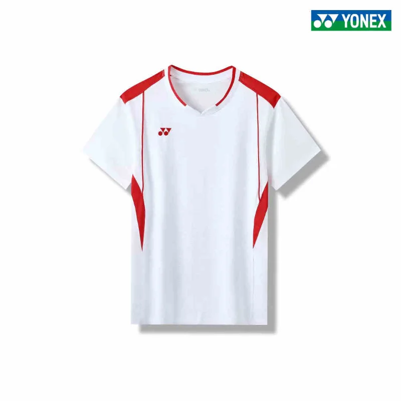 YONEX Badminton uniforms Short sleeve t shirt Sport T shirts with Short Sleeves Comfortable Breathable Sweat Absorb Quick Dry Top