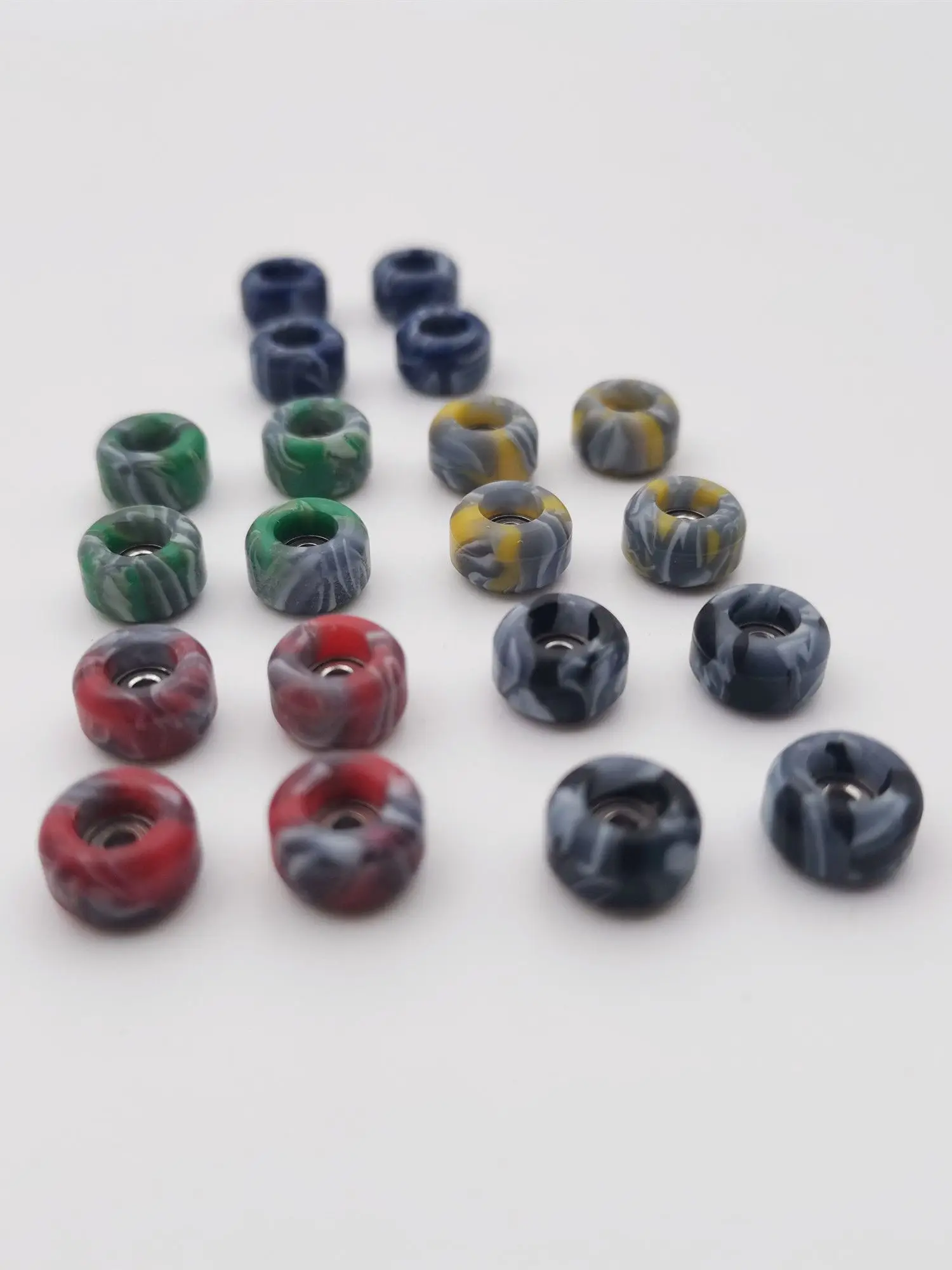Swirl Color CNC Precision Fingerboard Wheels